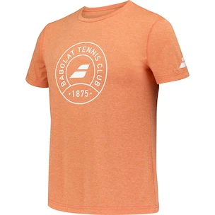 Moška majica Babolat  Exercise Graphic Tee Men Vibrant Orange