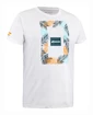 Moška majica Babolat  Exercise Message Tee Men White/White