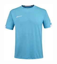 Moška majica Babolat Play Crew Neck Tee Men Cyan Blue