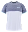 Moška majica Babolat  Play Crew Neck Tee Men White/Blue Heather