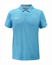 Moška majica Babolat Play Polo Men Cyan Blue