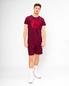 Moška majica BIDI BADU  Protected Leafs Chill Tee Bordeaux