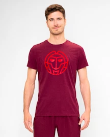 Moška majica BIDI BADU Protected Leafs Chill Tee Bordeaux