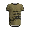 Moška majica BIDI BADU  Pure Wild V-Neck Tee Olive/Dark Grey