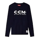 Moška majica CCM 125 Anniversary LS Tee Navy Senior