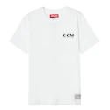 Moška majica CCM 125 Anniversary SS Tee B White Senior