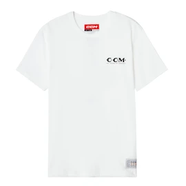 Moška majica CCM 125 Anniversary SS Tee B White Senior