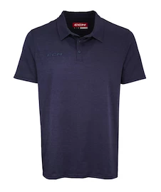 Moška majica CCM Fitted Polo True Navy Senior