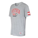 Moška majica CCM  FLAG TEE TEAM AUSTRIA Athletic Grey