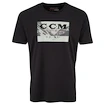 Moška majica CCM Holiday SS Tee C Black Senior