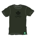 Moška majica CCM Nostalgia LEAF S/S TEE DARK GREEN Senior