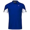 Moška majica Head  Club 22 Tech Polo Shirt Men Royal  S