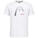 Moška majica Head  Club Carl T-Shirt Men White  S