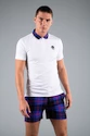 Moška majica Hydrogen  Tartan Zipped Tech Polo White (Purple/Black)  L