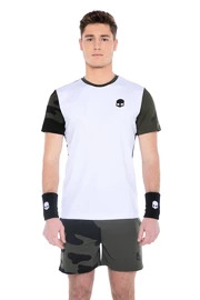 Moška majica Hydrogen Tech Camo Tee White/Military Green