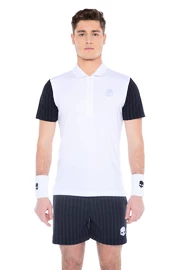 Moška majica Hydrogen Tech Zipped Polo White/Blue