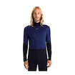 Moška majica Icebreaker Merino 200 Oasis Sonebula LS High Neck Mid Navy/Royal Navy/Snow/Cb