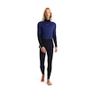 Moška majica Icebreaker Merino 200 Oasis Sonebula LS High Neck Mid Navy/Royal Navy/Snow/Cb