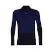 Moška majica Icebreaker Merino 200 Oasis Sonebula LS High Neck Mid Navy/Royal Navy/Snow/Cb