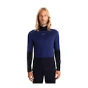 Moška majica Icebreaker Merino 200 Oasis Sonebula LS High Neck Mid Navy/Royal Navy/Snow/Cb