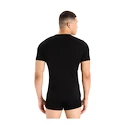 Moška majica Icebreaker Merino Anatomica SS Crewe Black