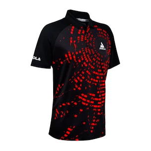 Moška majica Joola  Shirt Centrela Polo Black/Red