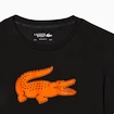 Moška majica Lacoste  Big Logo Core Performance T-Shirt Black/Sunrise