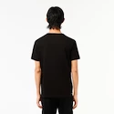 Moška majica Lacoste  Big Logo Core Performance T-Shirt Black/Sunrise