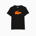 Moška majica Lacoste  Big Logo Core Performance T-Shirt Black/Sunrise