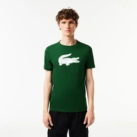 Moška majica Lacoste Big Logo Core Performance T-Shirt Green/White