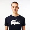 Moška majica Lacoste  Big Logo Core Performance T-Shirt Navy Blue/White