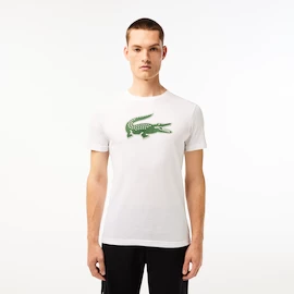 Moška majica Lacoste Big Logo Core Performance T-Shirt White/Green