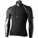 Moška majica Mico M1 Trail Zip Neck Nero