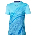 Moška majica Mizuno  Charge Shadow Graphic Tee Blue Glow