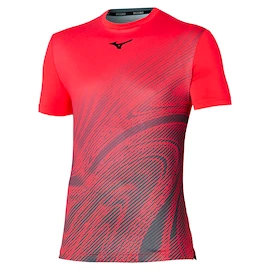 Moška majica Mizuno Charge Shadow Graphic Tee Radiant Red