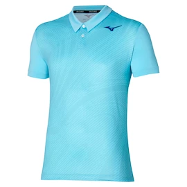 Moška majica Mizuno Charge Shadow Polo Blue Glow