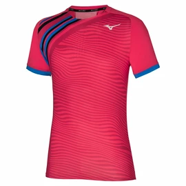 Moška majica Mizuno Shadow Graphic Tee Opera Red