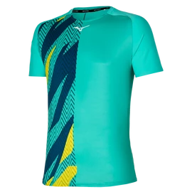 Moška majica Mizuno Shadow Graphic Tee Turquoise