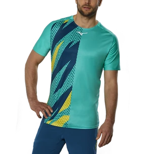 Moška majica Mizuno  Shadow Graphic Tee Turquoise  M