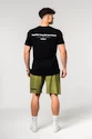 Moška majica Nebbia  Muscle Fit T-shirt FLEXIN' Black