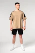 Moška majica Nebbia  Oversized T-shirt LIFTING CLUB Light Brown