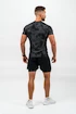 Moška majica Nebbia Performance+ Camouflage Compression T-shirt MAXIMUM black