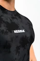 Moška majica Nebbia Performance+ Camouflage Compression T-shirt MAXIMUM black