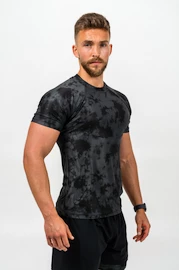 Moška majica Nebbia Performance+ Camouflage Kompression T-Shirt FUNCTION black