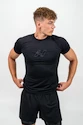 Moška majica Nebbia Performance+ Workout Compression T-shirt ENDURANCE black