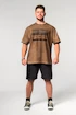 Moška majica Nebbia  Washed-off Oversized T-shirt HERITAGE Light Brown