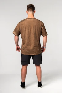 Moška majica Nebbia  Washed-off Oversized T-shirt HERITAGE Light Brown