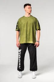 Moška majica Nebbia Washed-off Oversized T-shirt LIFTING CLUB Green