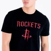 Moška majica New Era  NBA Houston Rockets Black