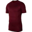 Moška majica Nike  Pro BRT Top SS Wine  S